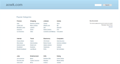 Desktop Screenshot of aowk.com